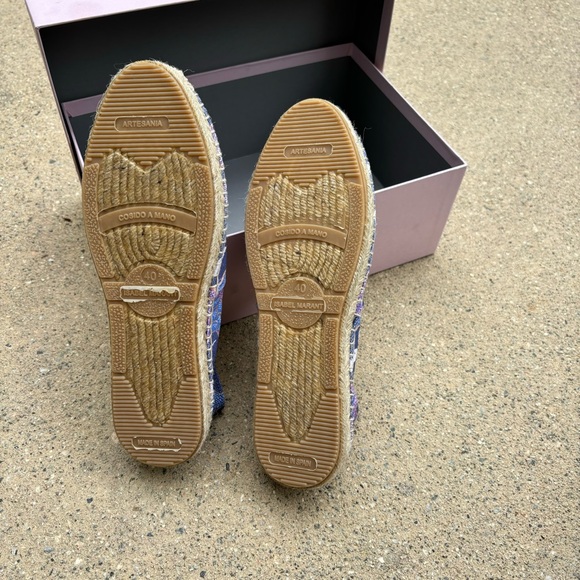 NEW Sz 40 Isabel Marant Canae Floral Espadrilles - Picture 5 of 14
